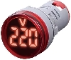 PM22AC-2 LED-R digitln panelov voltmetr