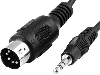 KAB DIN5-V/JACK3.5-VS 1.5m KABEL