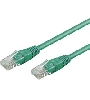 KAB UTP Cat5e RJ45-V/V 3m ZELEN